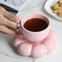 New Trendy Ceramic Chai cup & Coffee cups ( set of 2 pcs ) 200ML