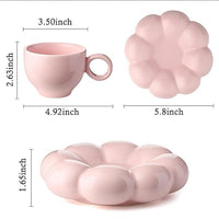 New Trendy Ceramic Chai cup & Coffee cups ( set of 2 pcs ) 200ML